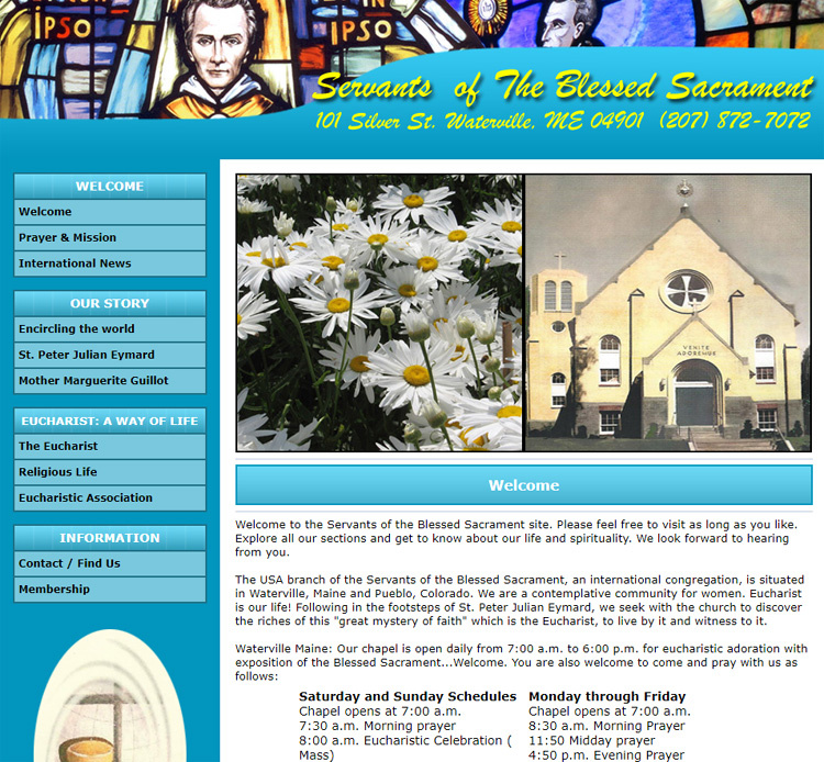 Template - Servants of the Blessed Sacrament